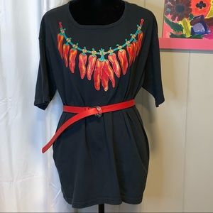 Vintage 2000s Chili Pepper Shirt -Large